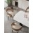 European Luxury Dining Chairs Waiting Ergonomic Bedroom Hotel Leather Chairs Restaurant Balcony Office Home Furniture