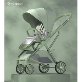 High-View Stroller Can Sit and Lie in Front and back Travel in Both Directions Lightly Folding the 0~6 Years Old 