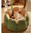 Cat Bed Petal-shaped Dog Beds Kennel Winter Warm Kitten House Soft Plush Round Basket Fluffy Puppy Cushion Mat Pet Suppiles