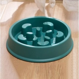 Pet Dog Slow Feeder Bowl Puppy Non Slip Puzzle Bowl Anti-Gulping Pet Slower Food Feeding Dishes Dog Bowl for Medium Small Dogs